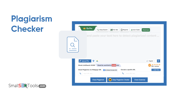 SmallSEOTools Plagiarism Checker