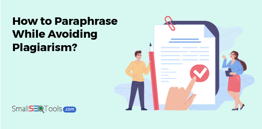 how to paraphrase while avoiding plagiarism 3